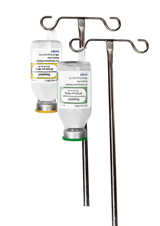 Vasostrict® product available in two concentrations